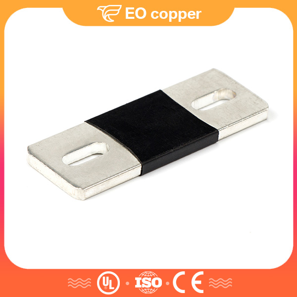3 Oval-shaped Hole Solid Copper Earthing Bar Conductor