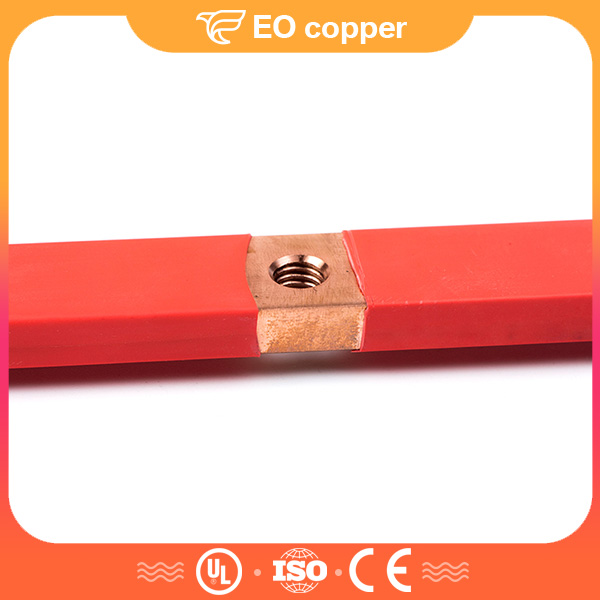 Insulation Sleeve Panel Cabinet Flat Tinned Copper Busbar